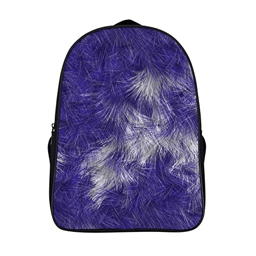 Cool backpack 3D bleu sac à dos de mode avec grand volume scolaire