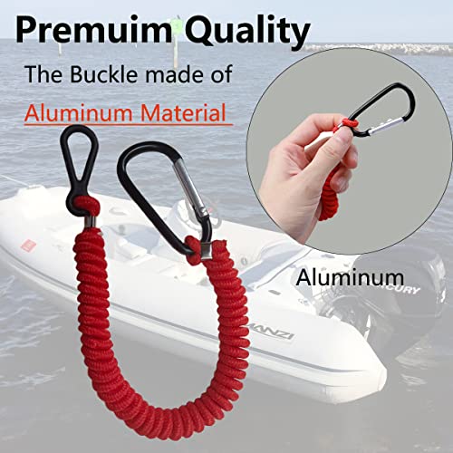 Image of 8M0092850 Boat Kill Switch Lanyard Replacement for Mercury Marine Boat Emergency Stop Switch Safety Lanyard 54 Inch