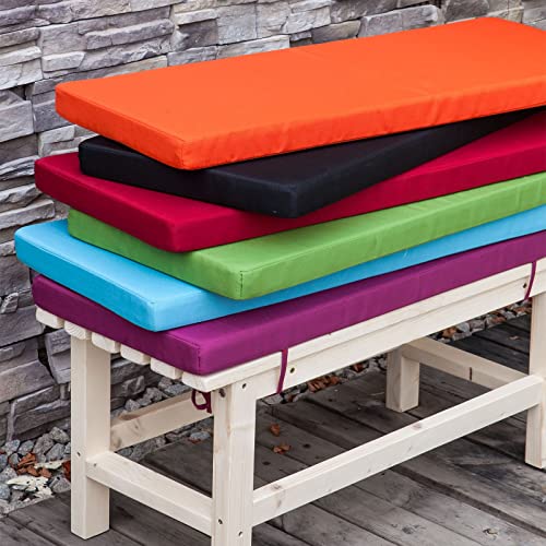 Bankkissen, 2-/3-Sitzer, für drinnen und draußen, für Gartenbank, Schaukelsitzkissen, weich, waschbar, rutschfest, für Terrasse, Küche, Esszimmer, Schwingstuhl (Marineblau, 50 x 20 x 5 cm) Bankkissen, 2-/3-Sitzer, für drinnen und draußen, für Gartenbank, Schaukelsitzkissen, weich, waschbar, rutschfest, für Terrasse, Küche, Esszimmer, Schwingstuhl (Marineblau, 50 x 20 x 5 cm)