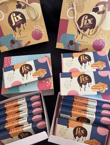 Fix Dubai Kunafah Chocolate Pack Of 6