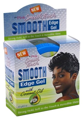 Lusters Smooth Touch Edge Gel With Coconut Oil 2 Ounce (59ml) (2 Pack)