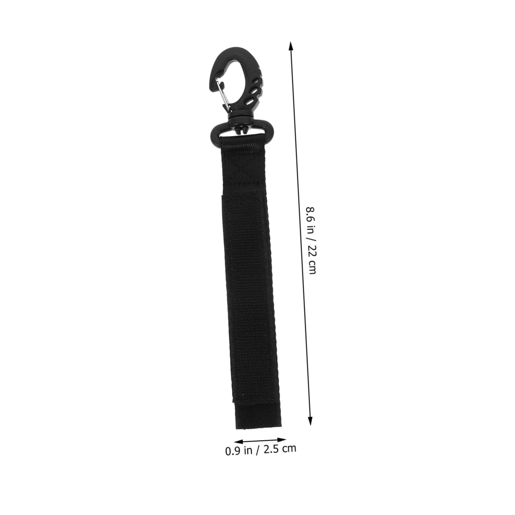Abaodam Ocean Cordage Fixé Crochet pour Voilier Crochet De Voilier Crochet De Cravate De Yacht Fournitures De Kayak Crochet D'amarrage Pratique Plastique Black