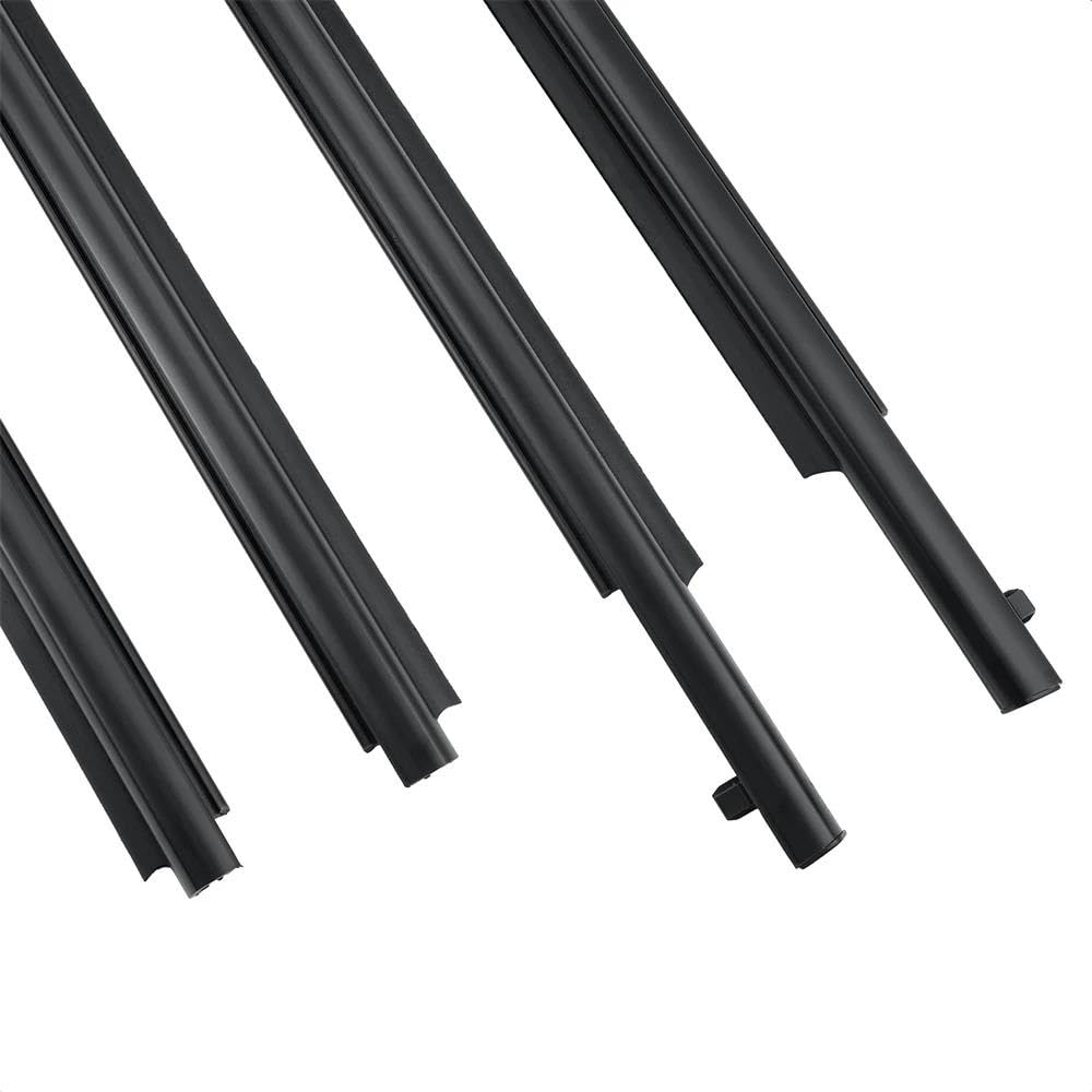 Striscia Tenuta Portiera Set 4 Guarnizioni Finestrini E Modanature Cinture Sicurezza Anteriori E Posteriori Per Toyota Per Scion XB 2.4L 2008-2015 Guarnizioni