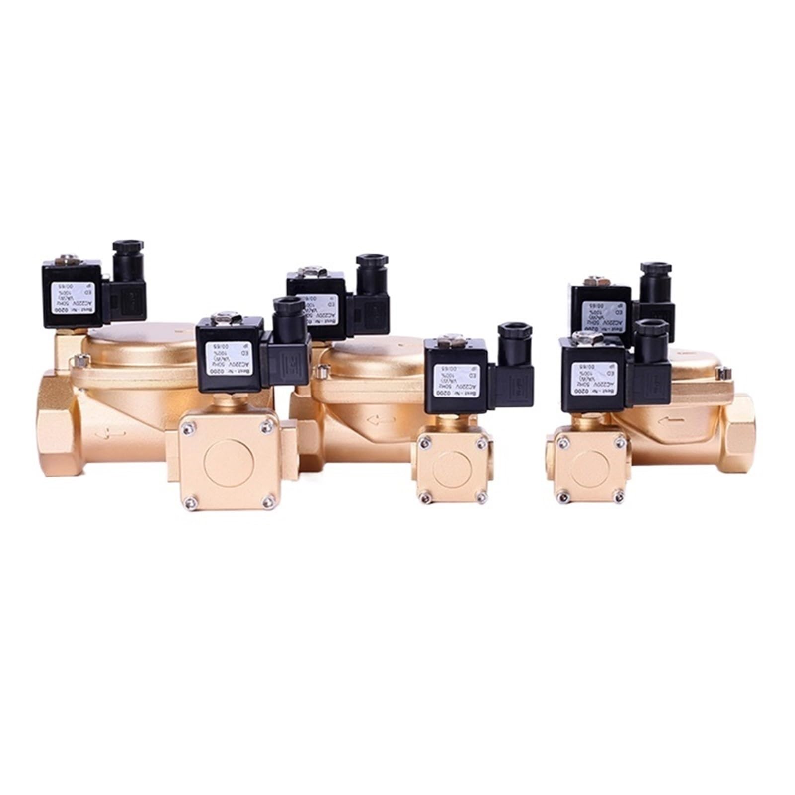Tmddikhzpv 1/2 " 3/4" " -/4" 2" Brass Solenoid Valve 0V 220V