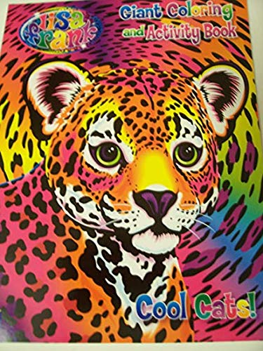 Bek Brands Lisa Frank Children's Giant Coloring and Activity Books, 2 pk, Styles May Vary