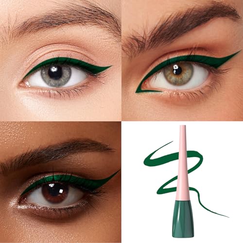 Boobeen Liquid Eyeliner Pen, Colored Eye Liner Waterproof Smudge Proof, Eyeliner Ink Liner with Precision Tip for Bold Eye Looks - Image 3