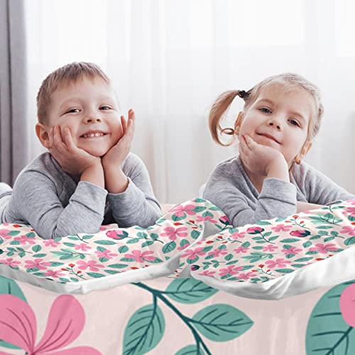 Parure de lit 3 pièces housse de couette floral coloré King Size et Queen Size - 3