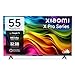 Xiaomi 138 cm (55 inches) X Pro QLED Series Smart Google TV L55MA-SIN 4K Ultra HD (Black)