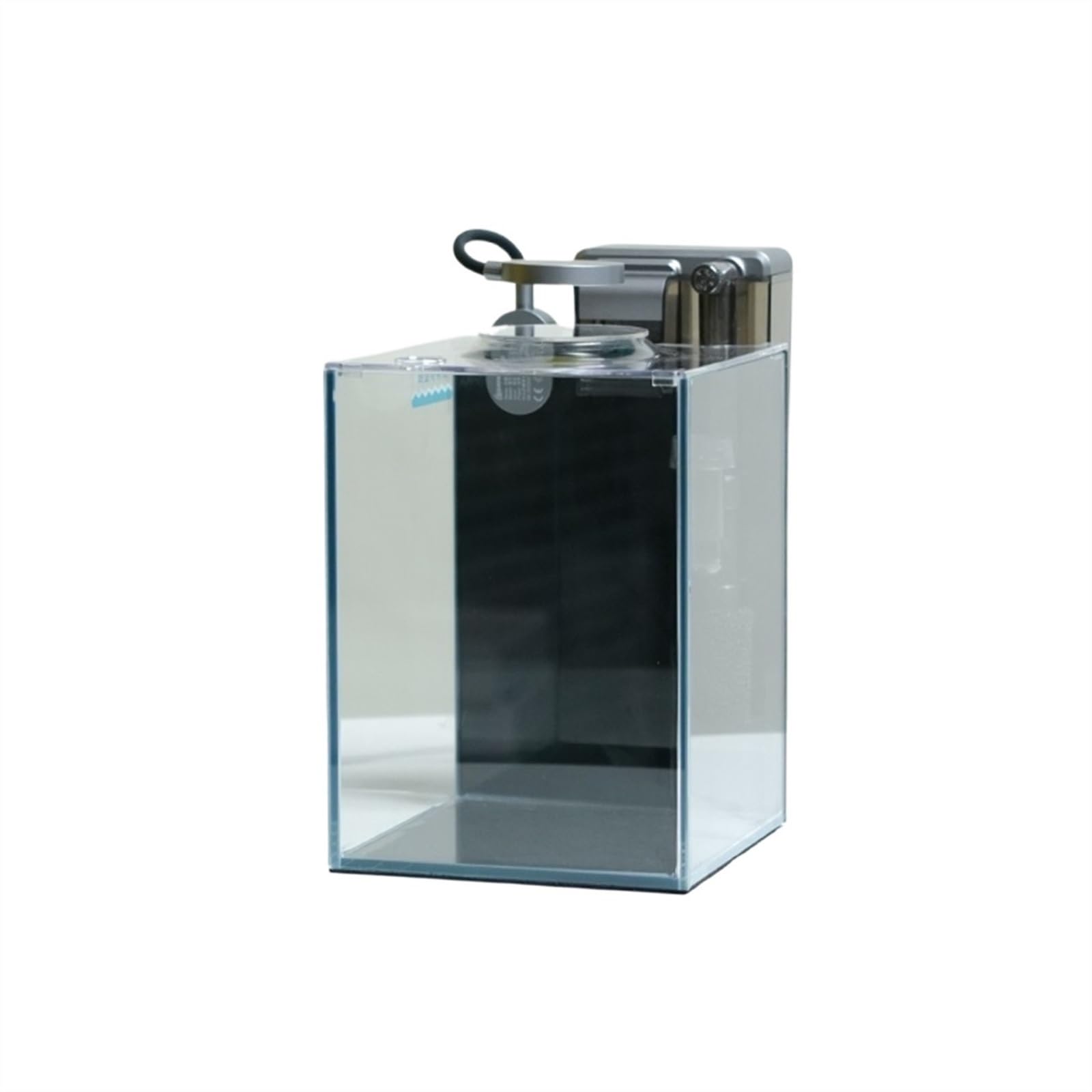 Acquario Ultra White Glass Aquarium Fighting Fish Ecological Tank Living Room Home Desktop Office Small Self-circulating Aquarium with Accessories Acquario per Pesci