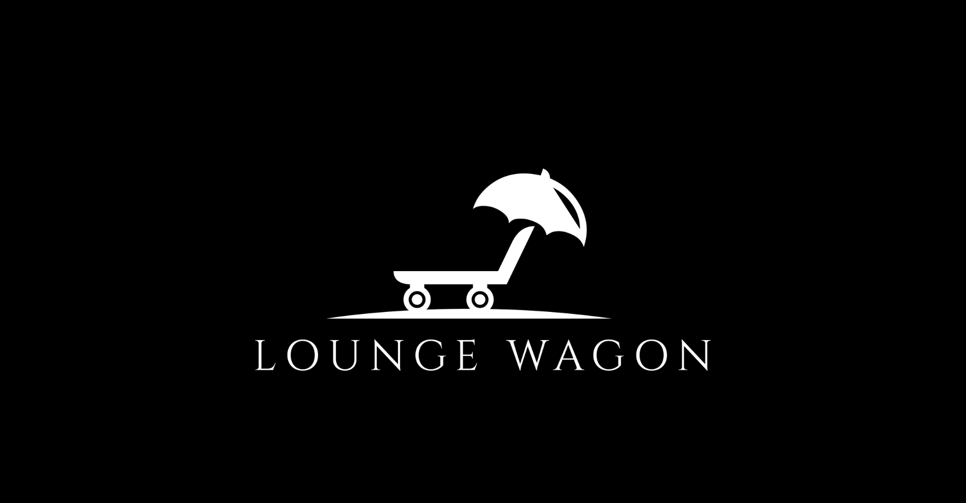 The Lounge Wagon - Carrello 3-in-1 Che Si Trasforma In Divano Per 2, Con Ombrellone E Rete, Per Spiaggia E Campeggio - 3