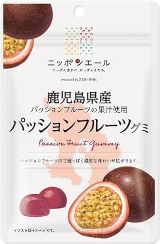 全国農協食品 鹿児島県産パッションフルーツグミ 40gのサムネイル