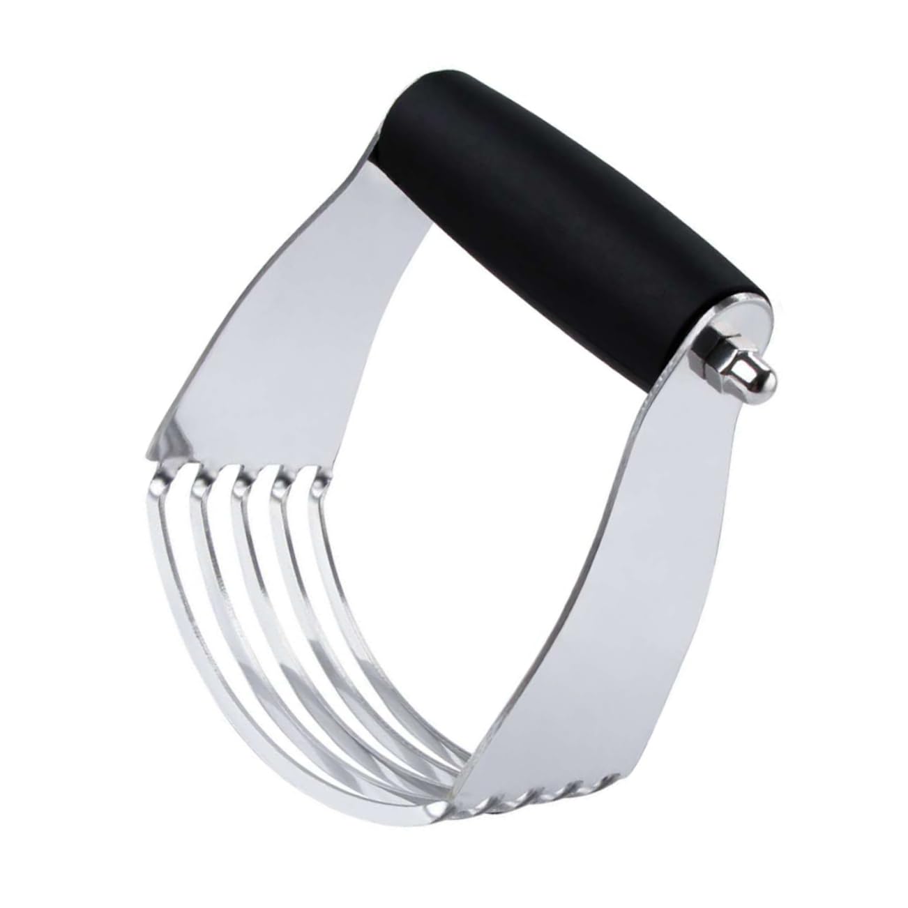 Mikinona Stainless Steel Manual Flour Beater Blender Dough Cutter for Pastry Smooth Baking Tools