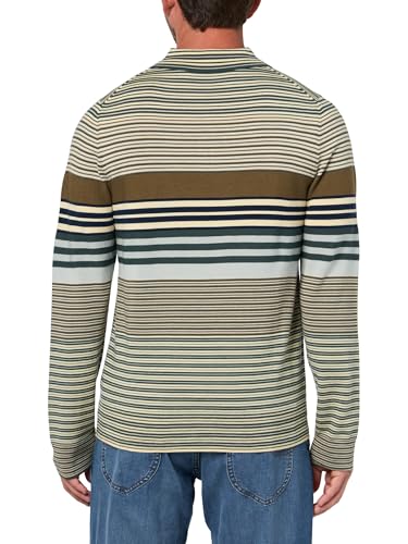 PS Paul Smith Mens Sweater LS Polo Green2