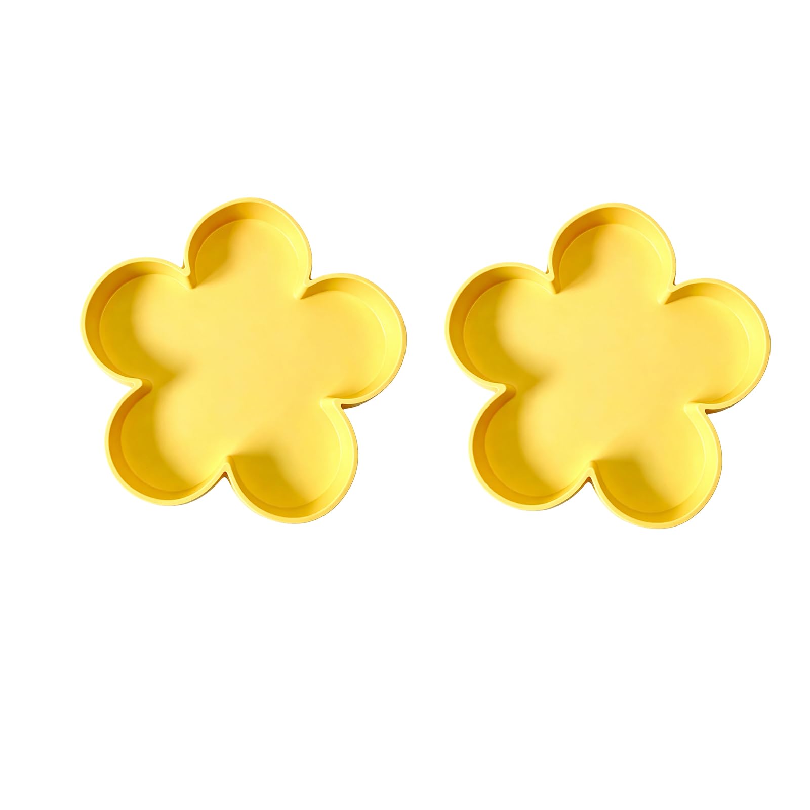Mekalero Mahjong Dices Organiser Tray Small Item Organization Tool Flower Shaped Plate for Jewelry Accessories Mahjong Die Holder