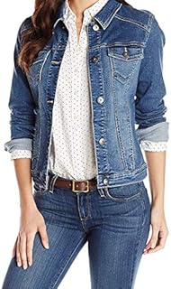 Wrangler Authentics Women's Denim Jacket, Weathered, Medium