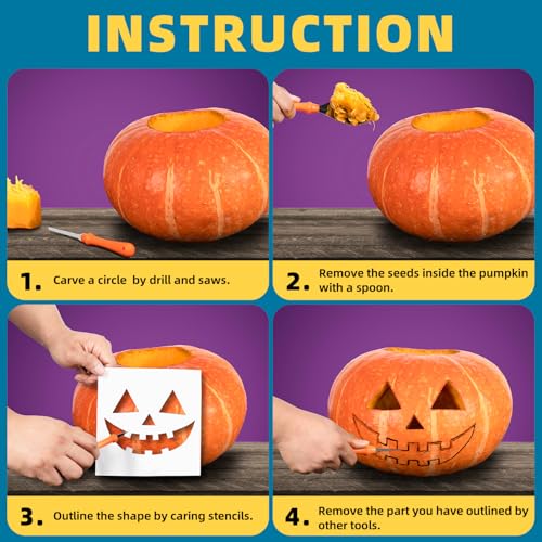 inin 12PCS Kit with 12 Stencils