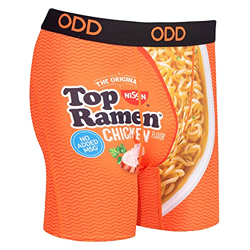 Odd Sox XU10063MBB-L Top Ramen Chicken, Men'S Boxer Briefs, Funny Novelty Underwear thumb #2