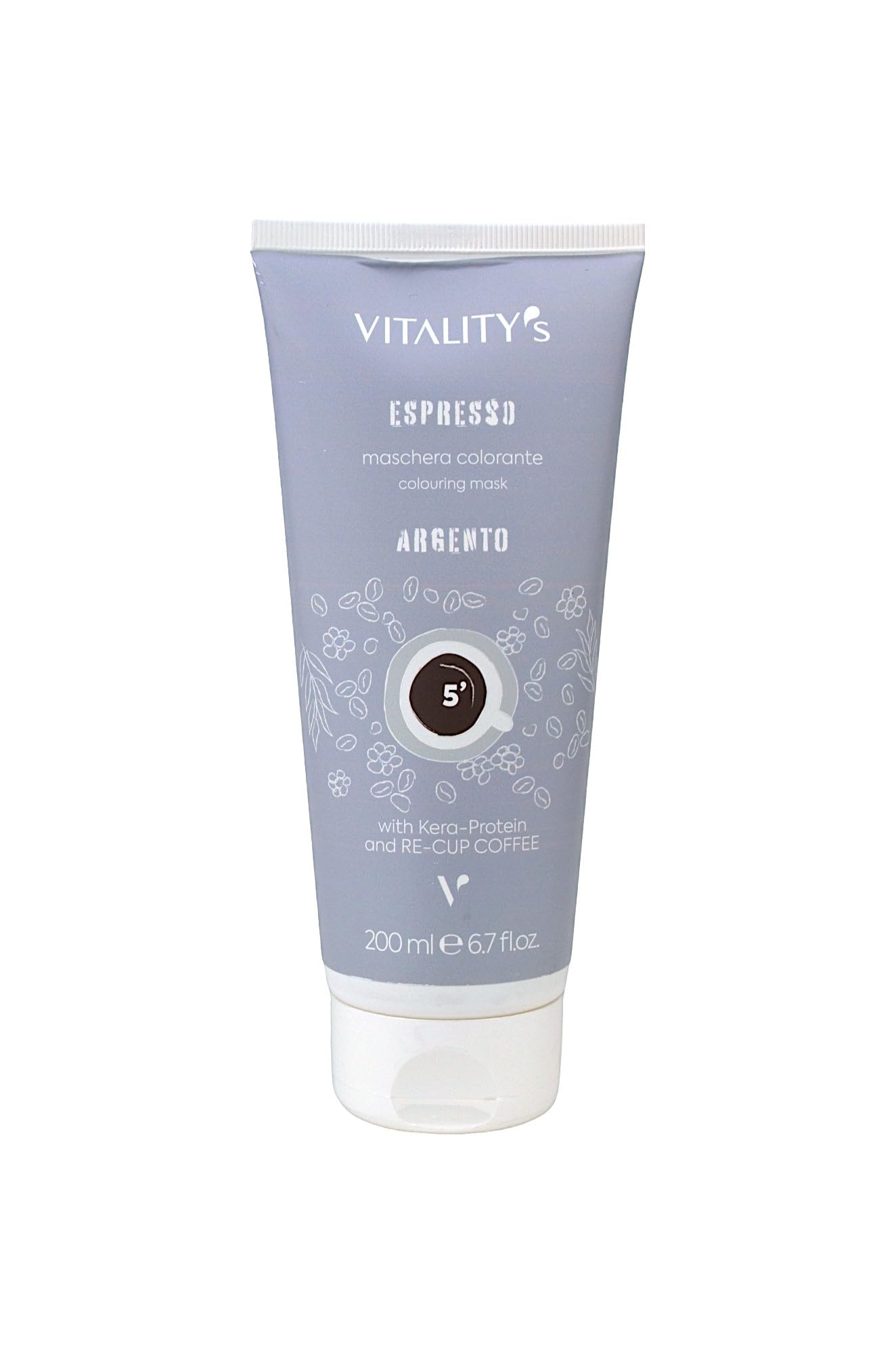 Vitalitys Espresso Silver Baume teinté et nourrissant direct 200 ml (Argento)