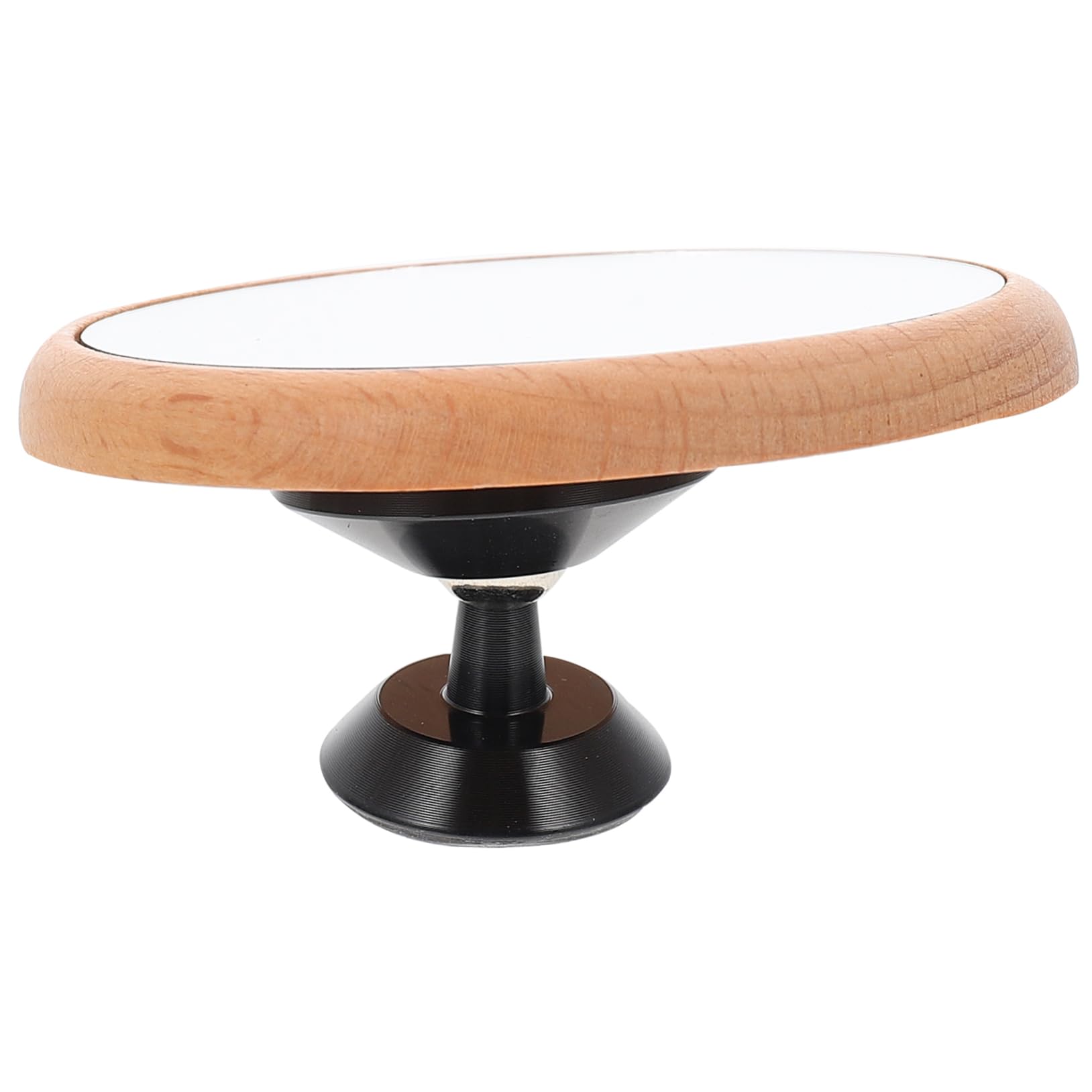 STOBAZA Espresso Machine Mirror Wood Reflective Shot Mirror for Coffee Expresso Machine Accessories