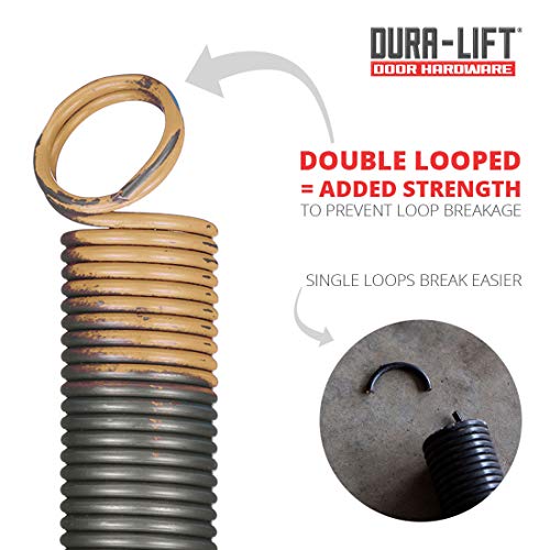 Dura-Lift Heavy-Duty Extension Garage Door Spring 2-Pack (100 Lb.) #TOP2