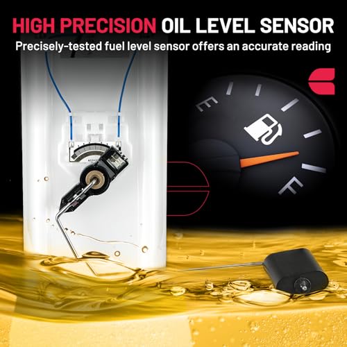 Image of BDFHYK Electric Fuel Pump Module Assembly E4037M Compatible with Chevrolet Express 3500 4500, Compatible with GMC Savana 3500 4500 4.8L 6.0L V8 2010 2011 2012 2013 2014 2015 2016 Replace 19211074