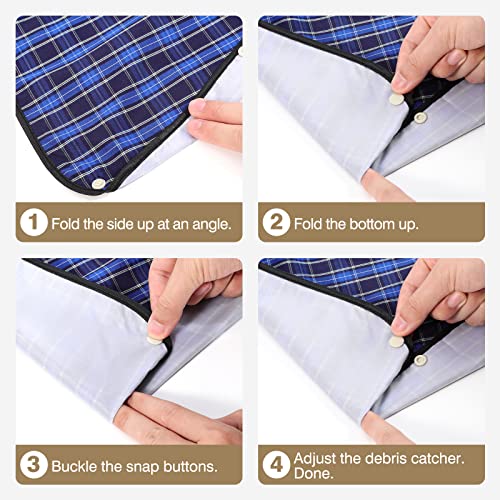 Roylvan P723314057712 Adult Bibs, 3 Pcs Washable Clothing Protector thumb #4