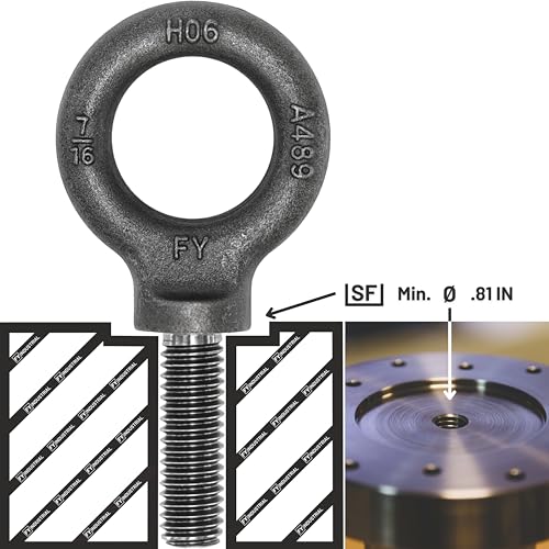 Image of Bulk of 100 Pcs Lifting Shoulder Eye Bolts 7 /16 inch-14 X 1-3 /8 inch