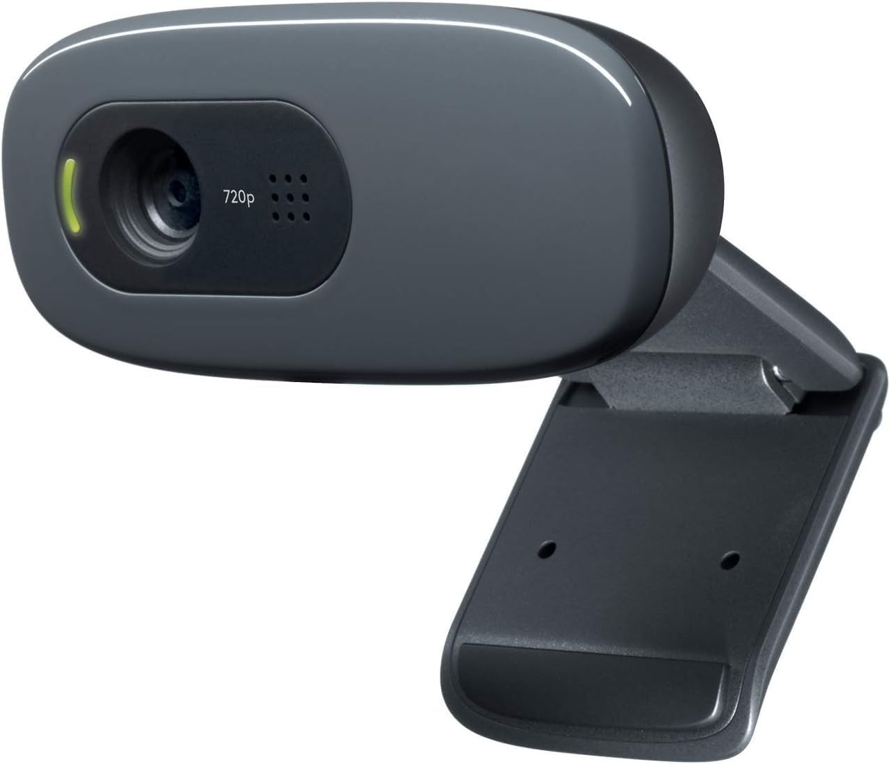 L0GITECH C270 HD Webcam – 720p Video Calling, Built-in Noise-Reducing Mic, Automatic Light Correction, USB Plug & Play, Compatible with PC/Mac - Black, 2-Year Warranty-image-10