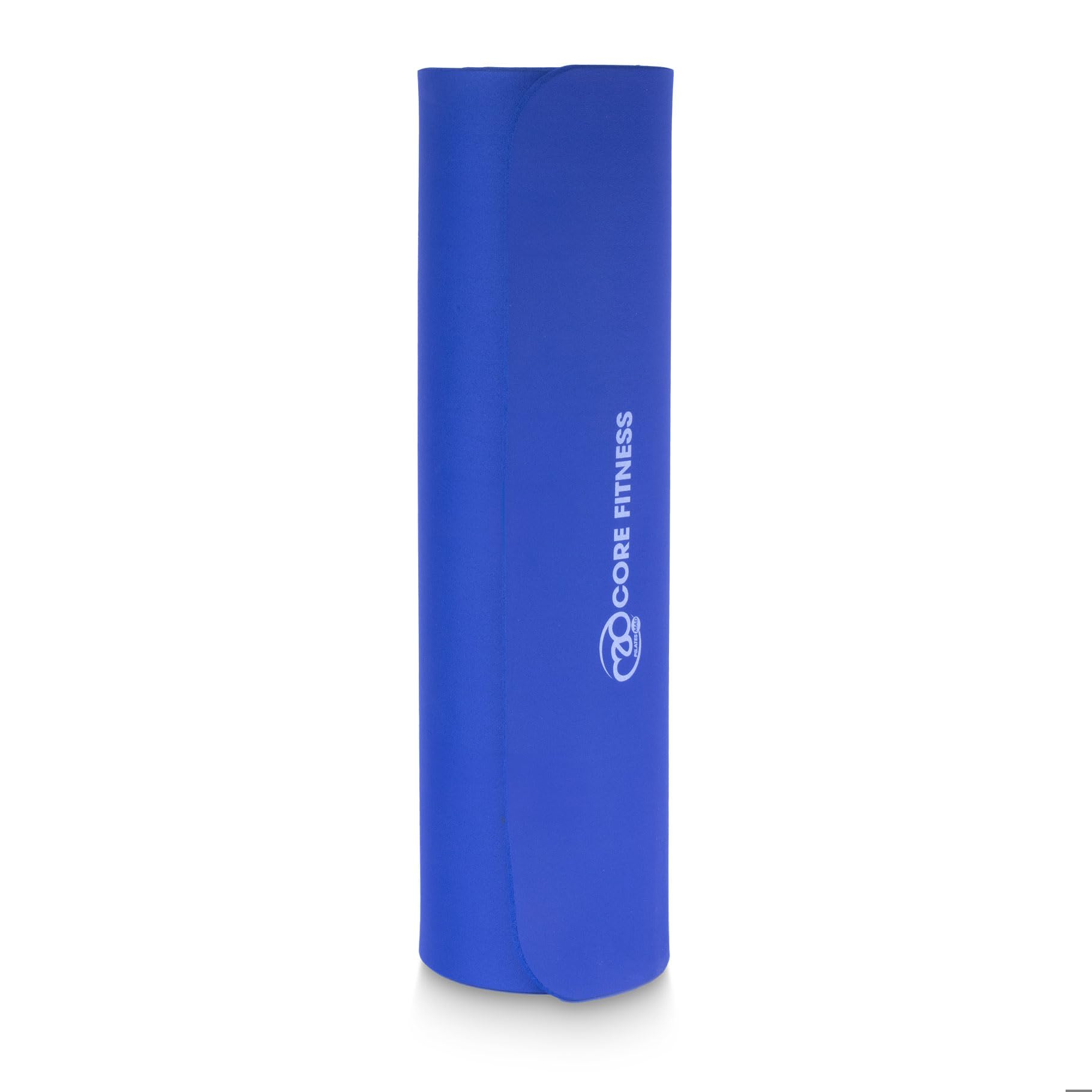 Fitness Mad Trainingsmatte Yogamatte Gymnastikmatte mit Tragegurt - Übungsmatte in Blau - 1,82 m x 58 cm - NBR Schaumstoff ohne Metallelemente - Antibakterielle Oberfläche - Ideal für's Training Zuhause, im Fitnessstudio & in der Sporthalle