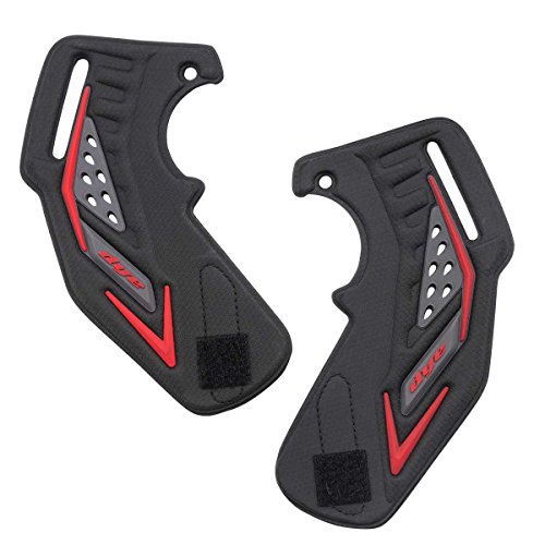 Dye i5 Paintball Goggle Replacement Ear Pieces (Red)