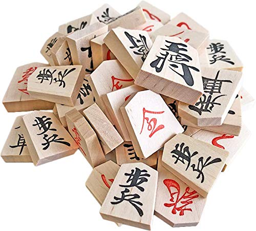 Amazon | 将棋セット 新榧5号折り畳み式将棋盤＋木製将棋駒のセット