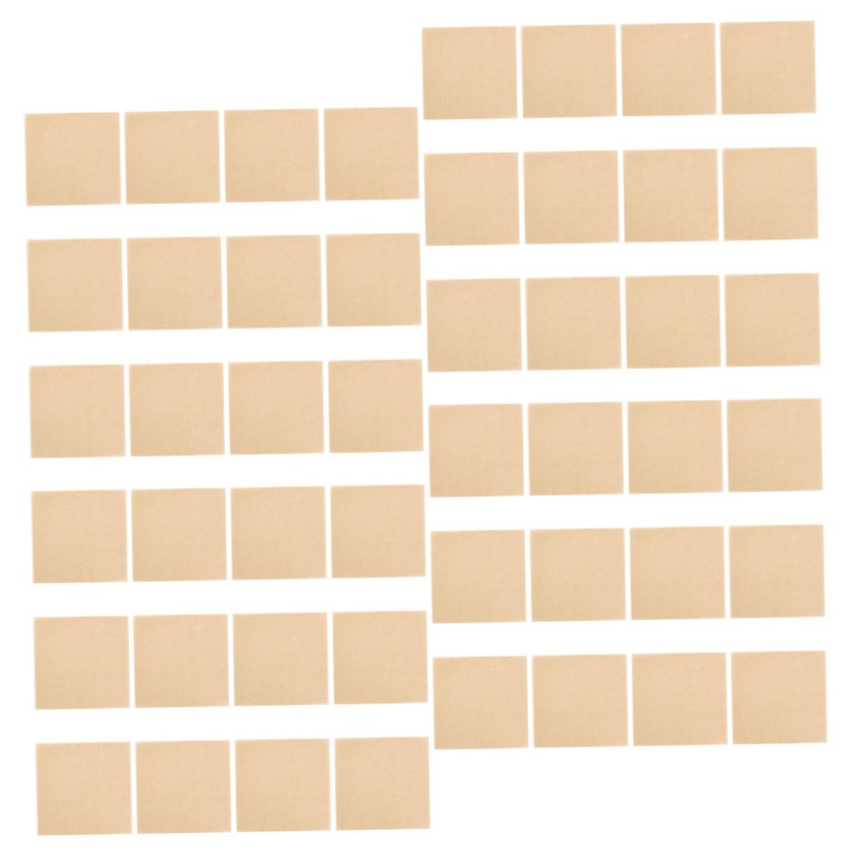 CIYODO Food Patties Paper Liners 500pcs Paper Sheets 8x8cm Square Greaseproof Oil Resistant Versatile for Sandwiches Cakes Chips