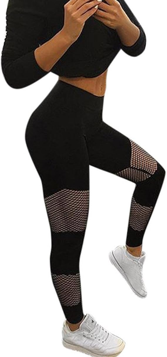 Fishnet yoga leggings Clearance