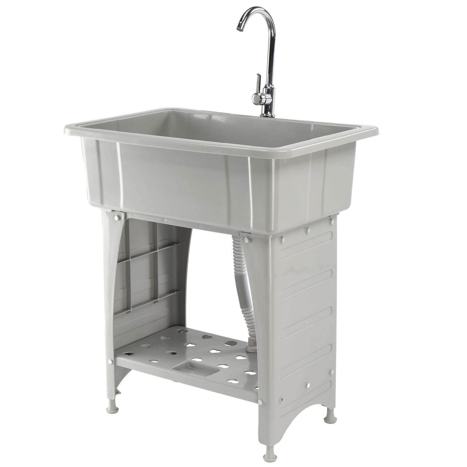 VINGLI 20-Gallon Utility Sink Laundry Tub for Washing Room