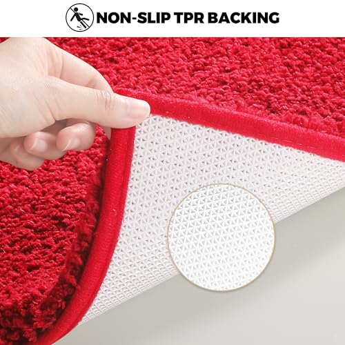 Baahrnom Microfiber Bathroom Rugs 70"x24" Bath Rugs Non Slip Washable by Baahrnom - Used condition - Image 4