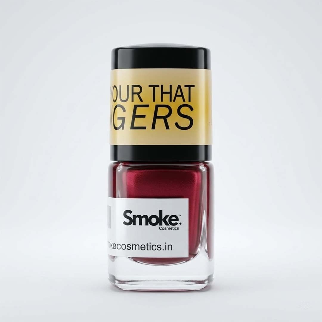 Mood Polish Matte Nail Polish, Rich Maroon, 5 ml | Long-Lasting, Chip-Resistant, Opaque Finish-image-32
