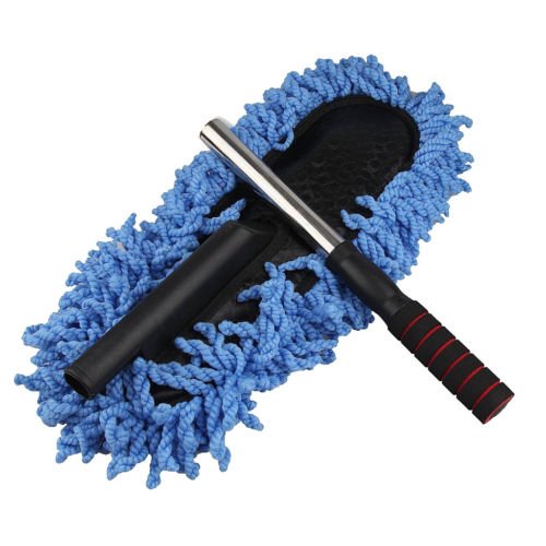 Image of NIKAVI All Purpose Cleaning Tool Brush - CAR /Home /Office /Kitchen (BAT Brush(Blue))