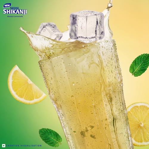 Image of Nestle Shikanji Masala Lemon & Masala Flavours Premix, 500g Pouch | Made With Added Lemon & Masala Flavours for a Refreshing Shikanji