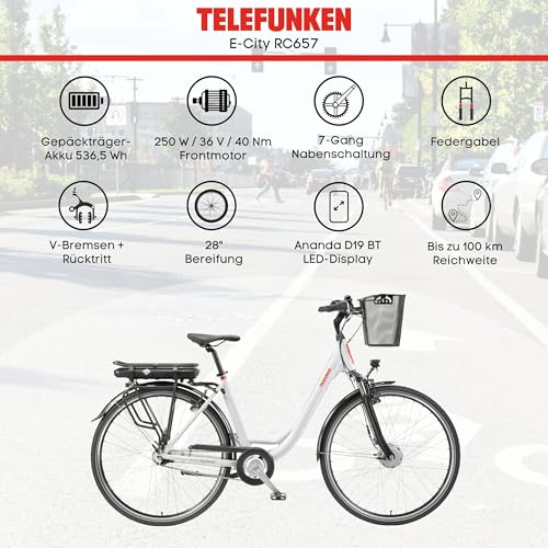 Telefunken E-Bike Damen 28 Zoll - 5