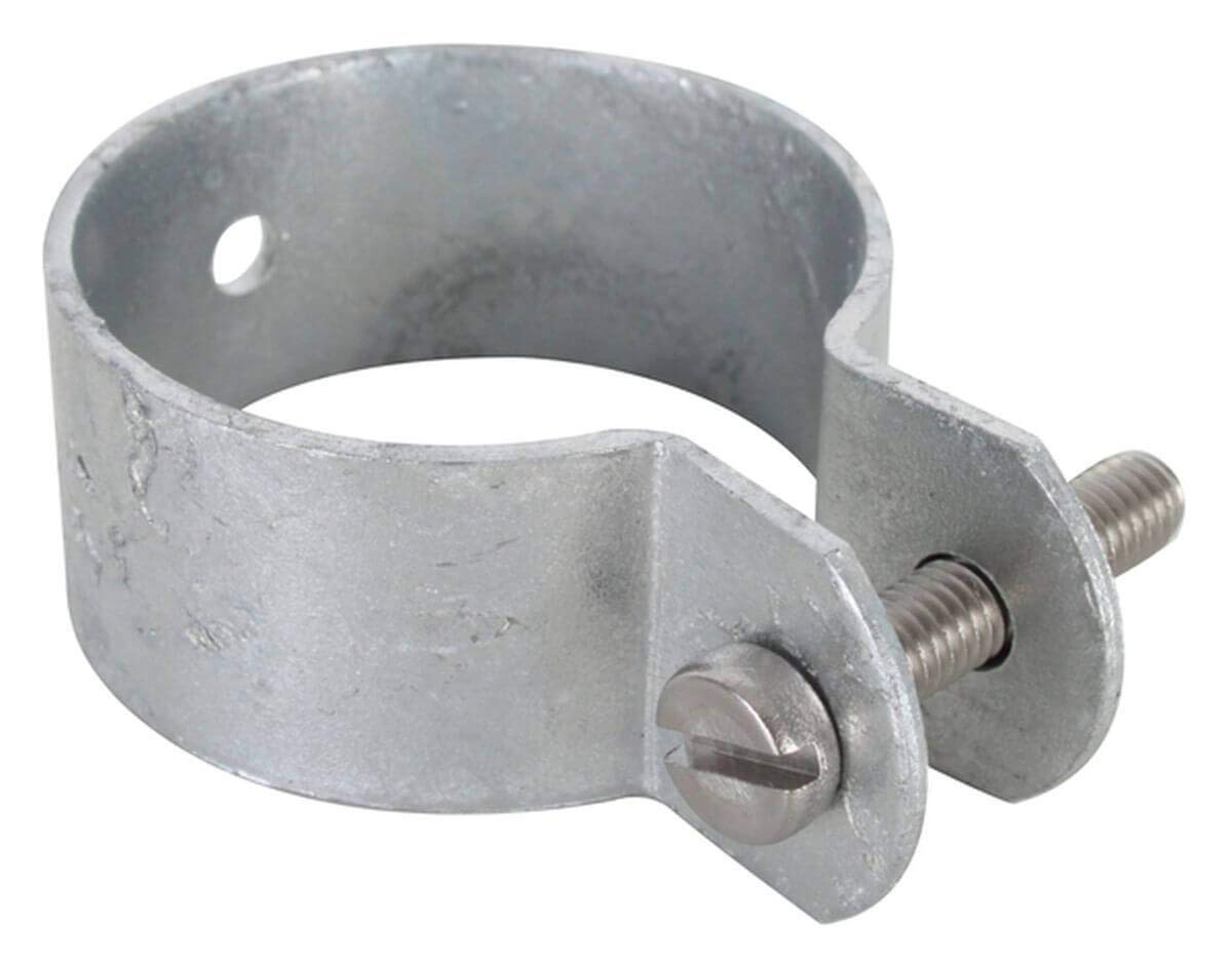 Alberts Hot-Dip Galvanised 656225 Clamp For Braces And Clamping Bridges | | Clamp Ø 76 Mm