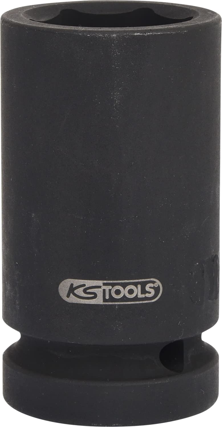 KS Tools 515.1875 1-inch 75mm Deep Hex Impact Socket, 75 mm