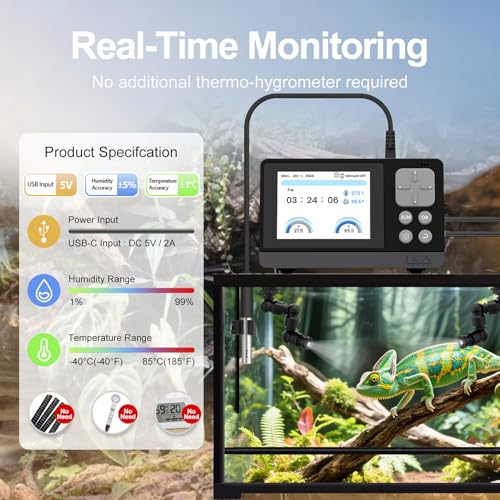 image for J&A Jason Aerobic J&A Automatic Mister for Terrariums, Reptile Misting