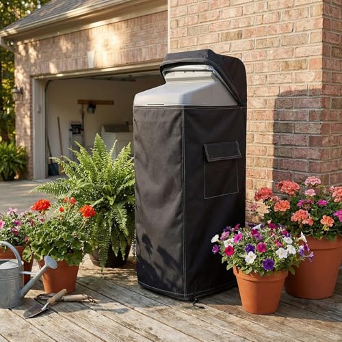 Funda para Ablandador de Agua Deosk para Uso Exterior 21"D x 16"W x 48"H miniatura 4