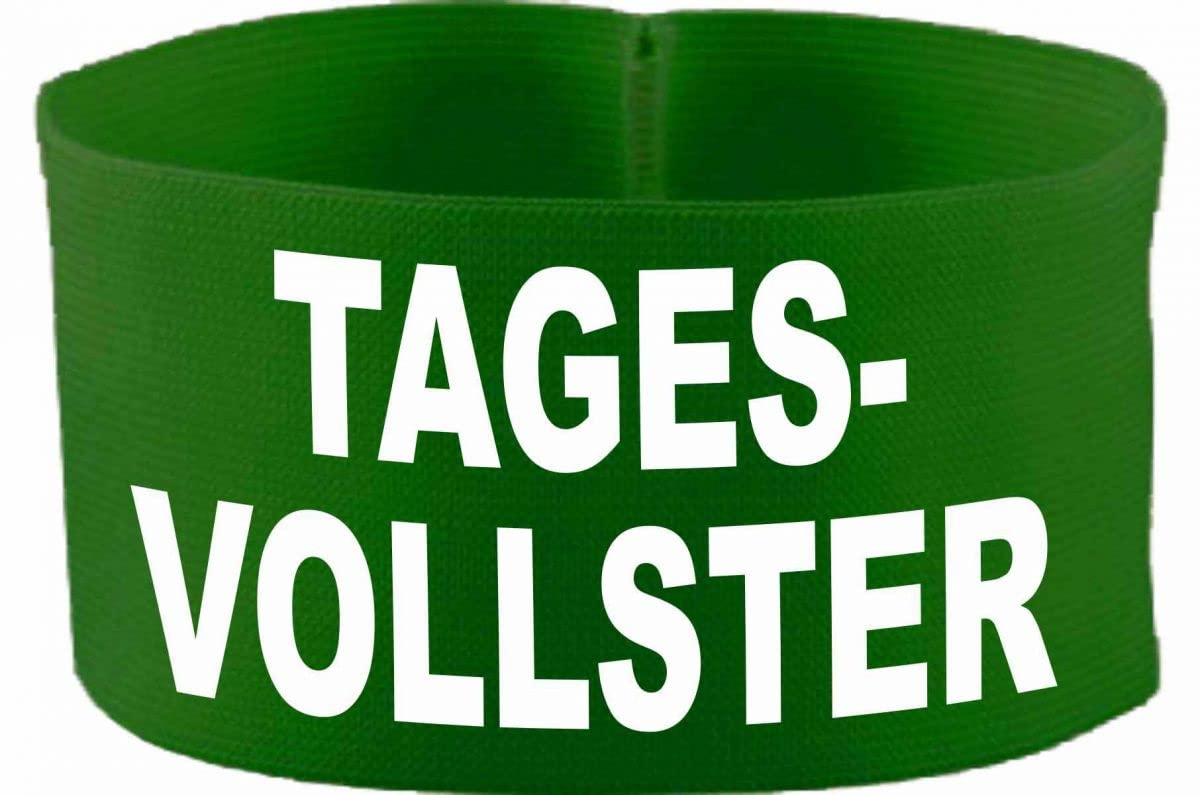gummielastische Armbinde 10 cm Bedruckt mit TAGESVOLLSTER