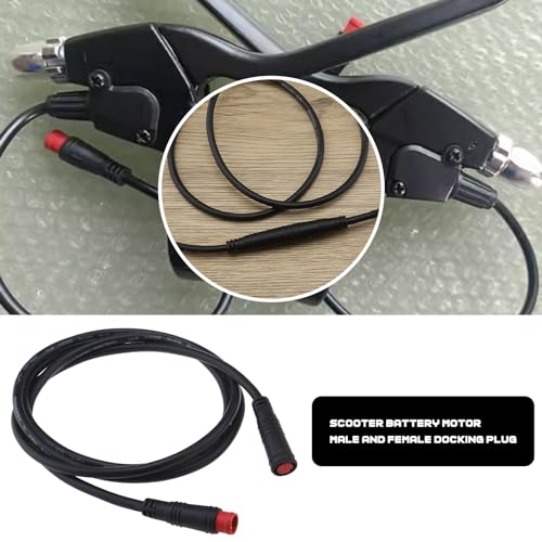 VGOL E-bike Extension Cable 2pin Female To 2pin Male Waterproof Plug For Electric Bike Motor/Light Ebike Parts Extension Cable 1M - Image 2