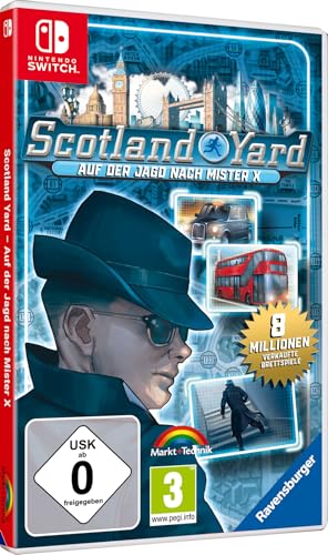 Scotland Yard - Auf der Jagd nach Mister X - [Nintendo Switch]