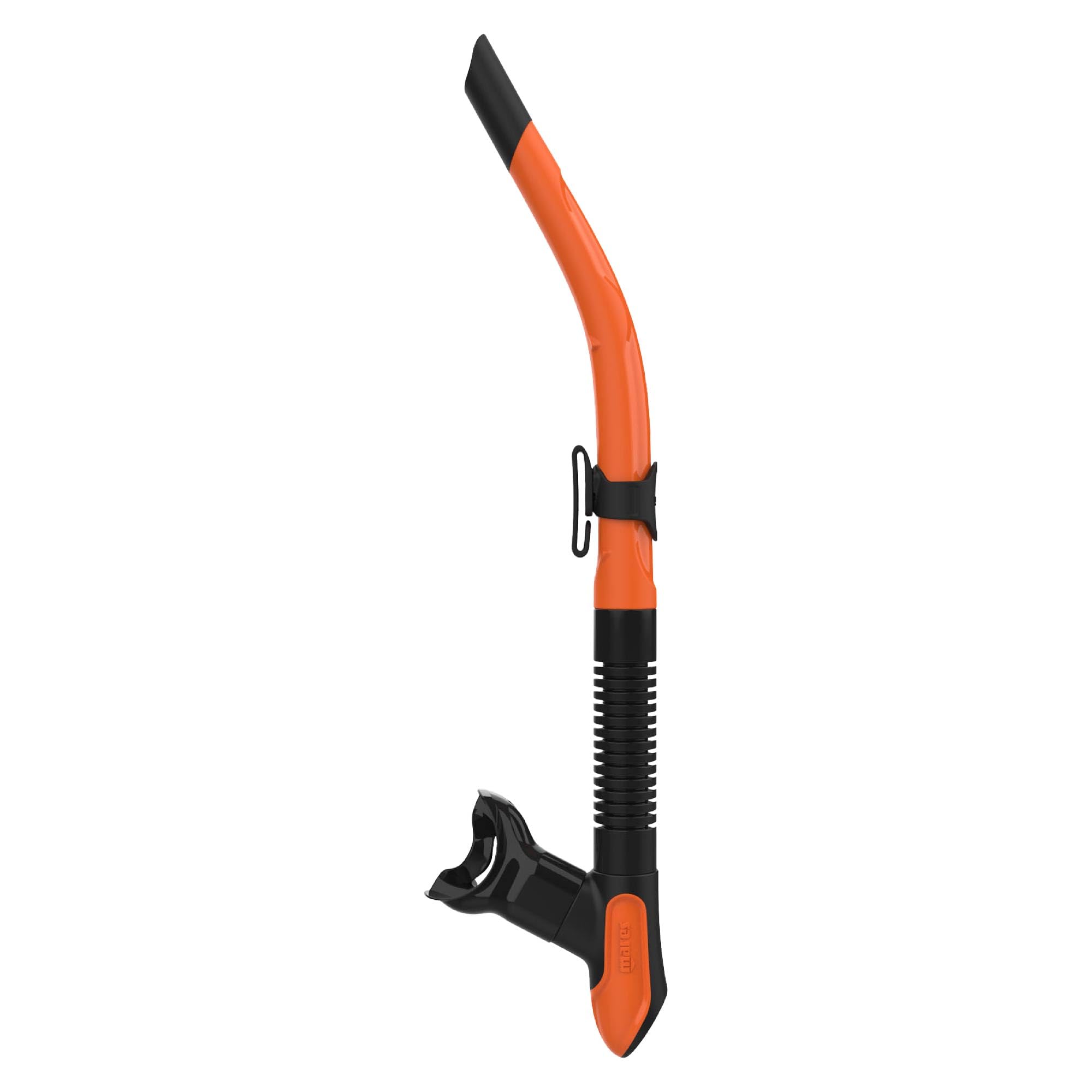 Mares Ergo Flex Snorkel for Scuba Diving, Snorkeling, Freediving with Corrugated Silicone Hose & Mouthpiece