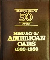 History of American Cars 1939-1989 B000FGYN2U Book Cover