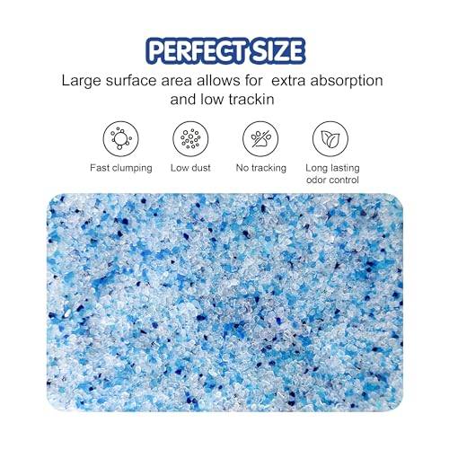COCOYO Crystal Cat Litter I Silica Gel Cat Litter,17.2 Lbs Value Pack (4.3 Lbs x 4) - Image 4