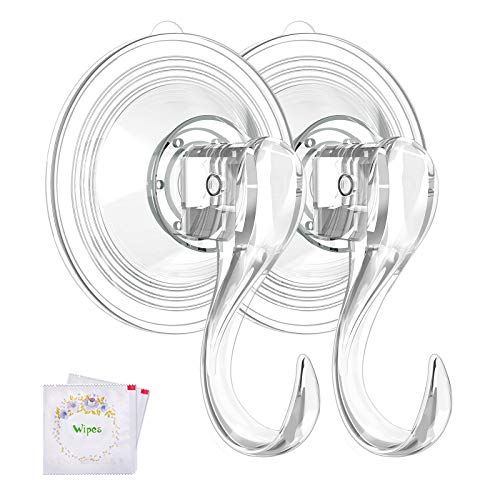 VIS'V Wreath Hanger, Large Clear Reusable Heavy Duty Wreath Hanger